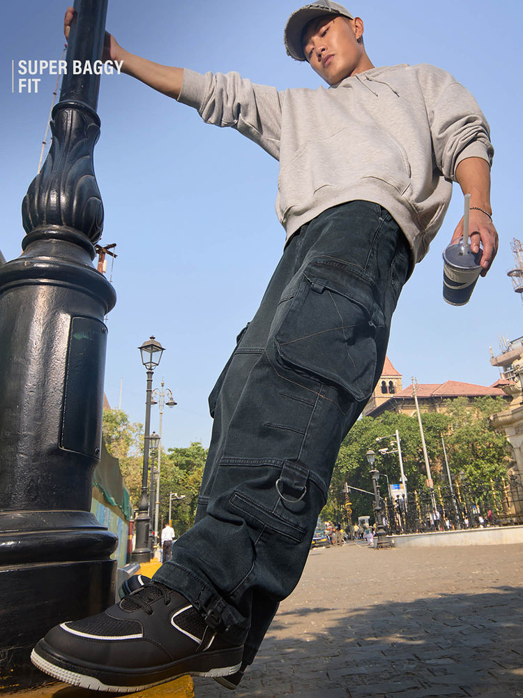 The Souled Store Denim Cargo