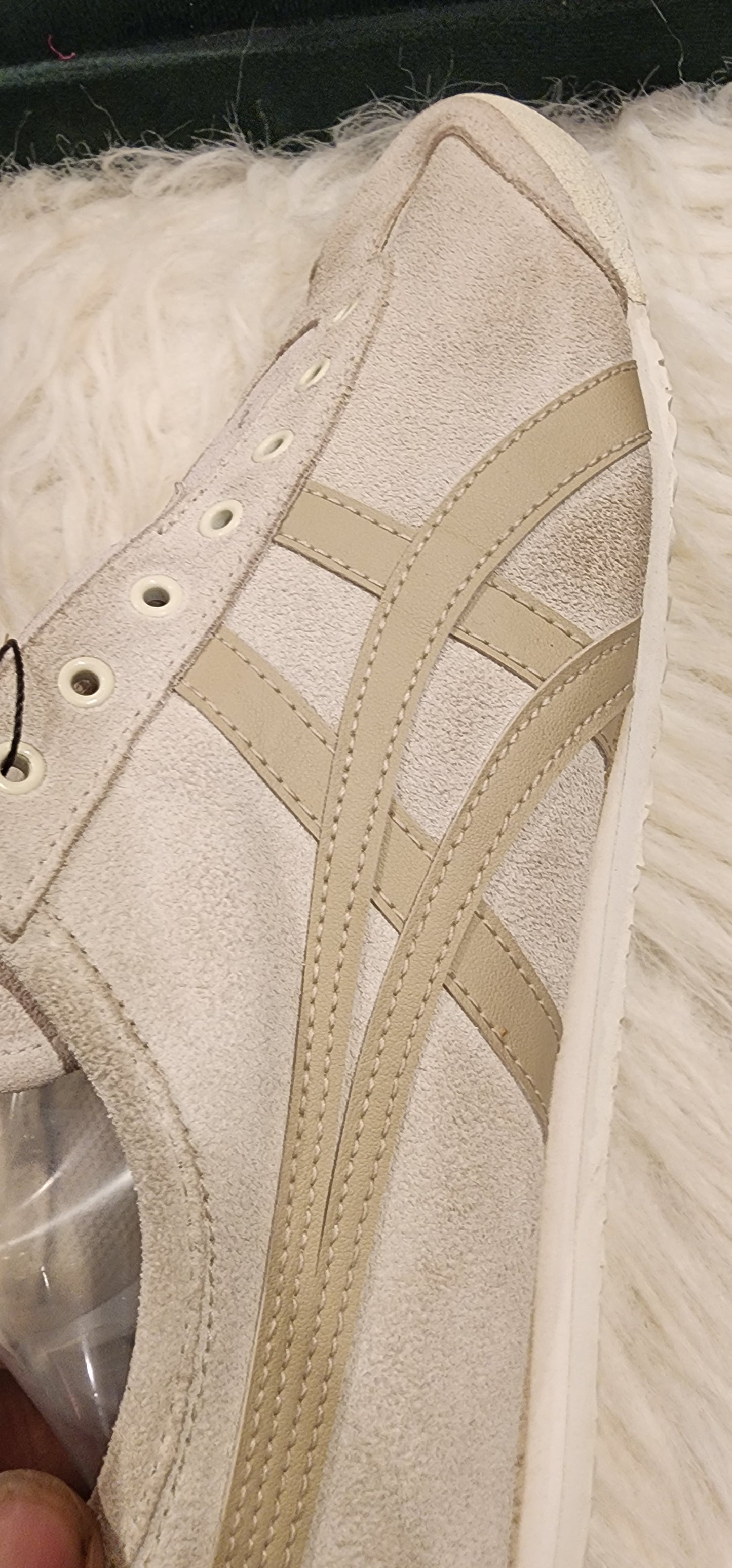 Onitsuka suede Slip ons