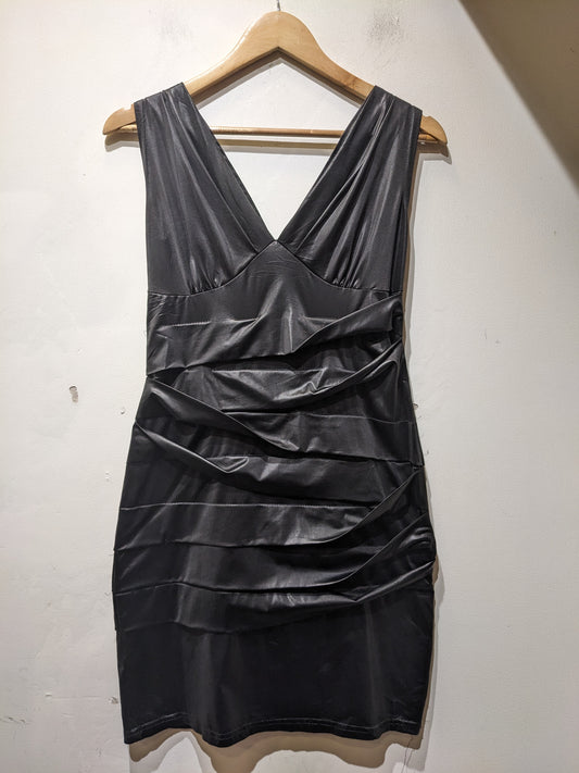 Orsay Black Leather Dress