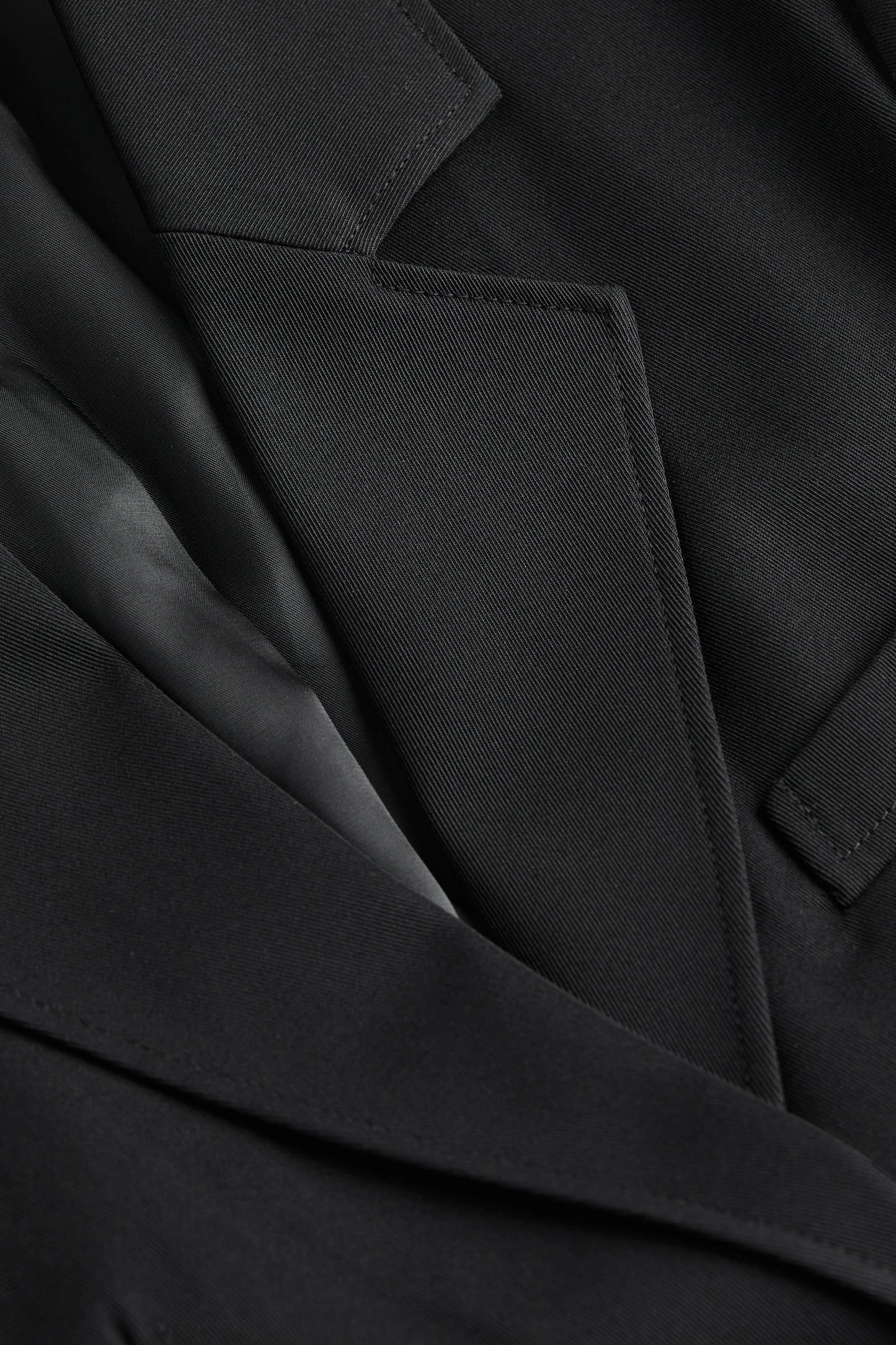 H&M Black Cut Out Blazer Dress