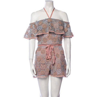 Alexis Lace Pattern Romper
