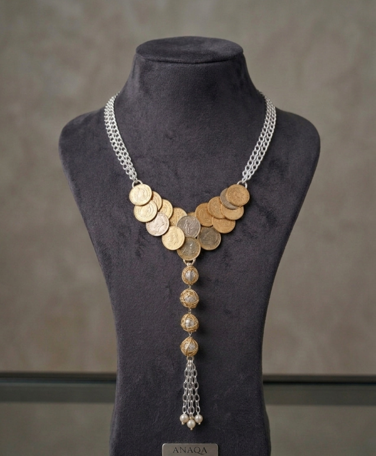 Gold Coin Necklace