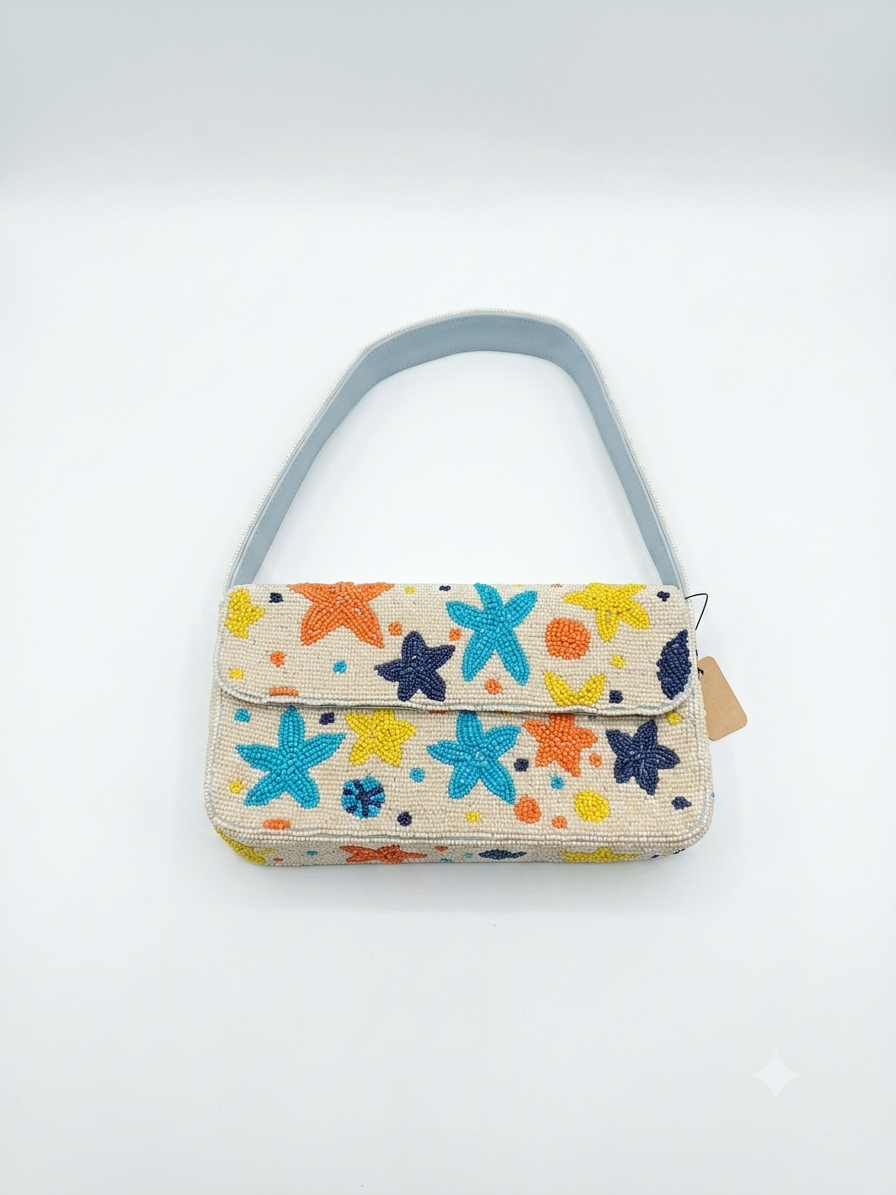 Star Beaded Bag