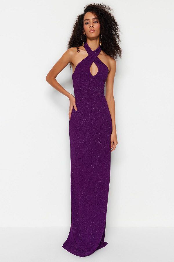 Trendyol Collection Purple Maxi Dress