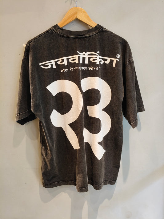 Jaywalking Black Tee