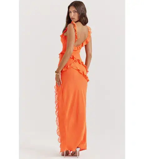 House Of CB Orange Dress