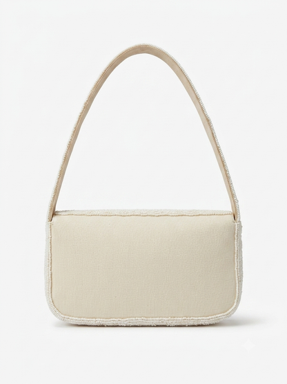 Lemon Drop Beaded Bag