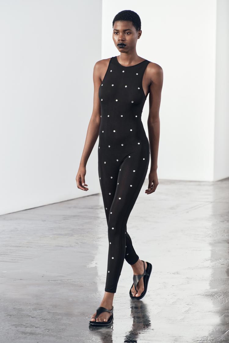 Zara Black Jumpsuit