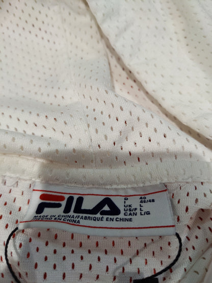 Fila White Jersey Top