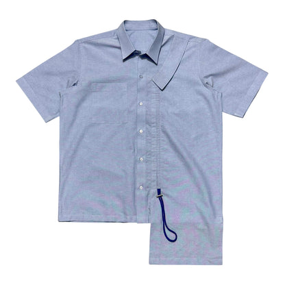 Quiet Disrupter Cotton Blue Short