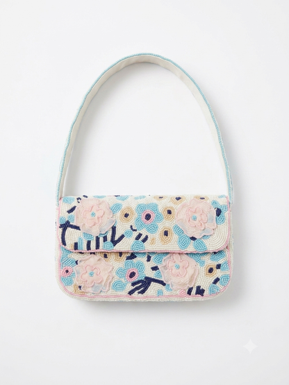 Floral Appliqué Bag