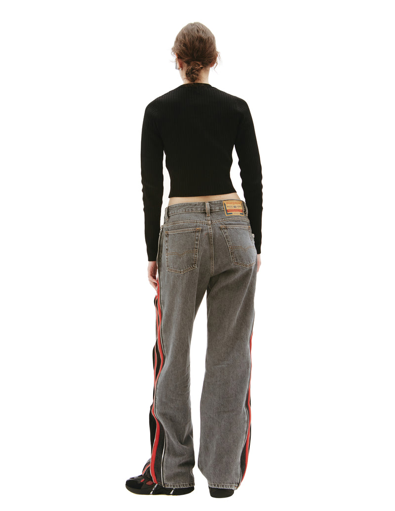Diesel Industry Rib Knit Jeans