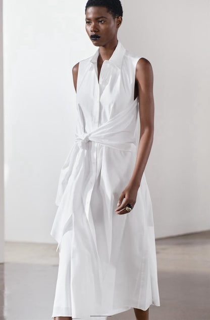 WHITE ( ZARA DRESS)
