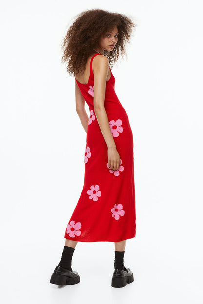 Divided Floral Dress