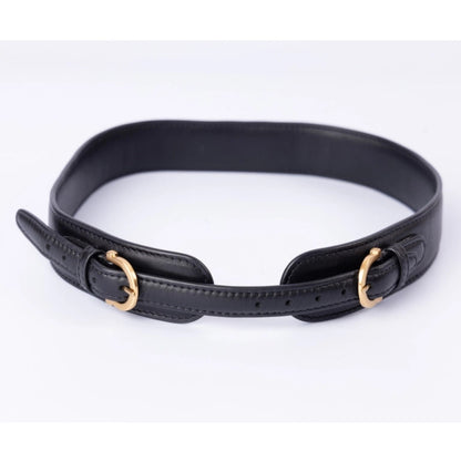 Sabyasachi Royal Bengal Tiger Embellished Black Leather Belt