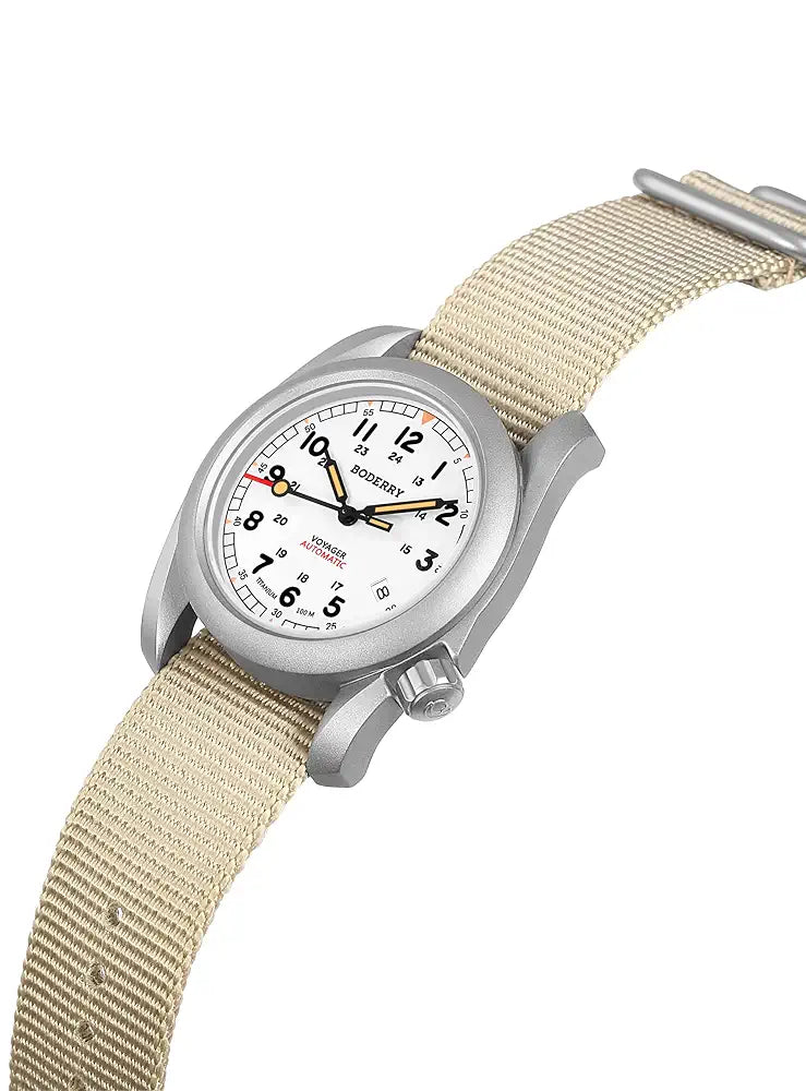 Boderry Titanium Automatic Military Watch