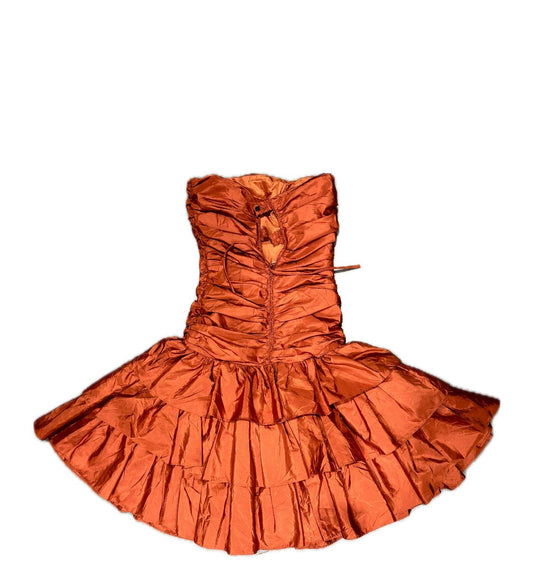 Blacky Orange Dress