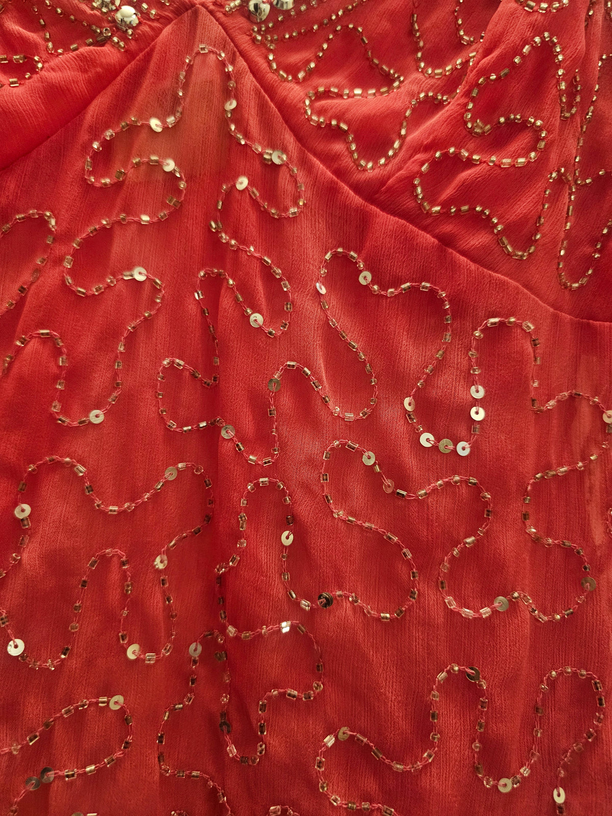 Y2k Desi Beaded Top - Patakha Pink