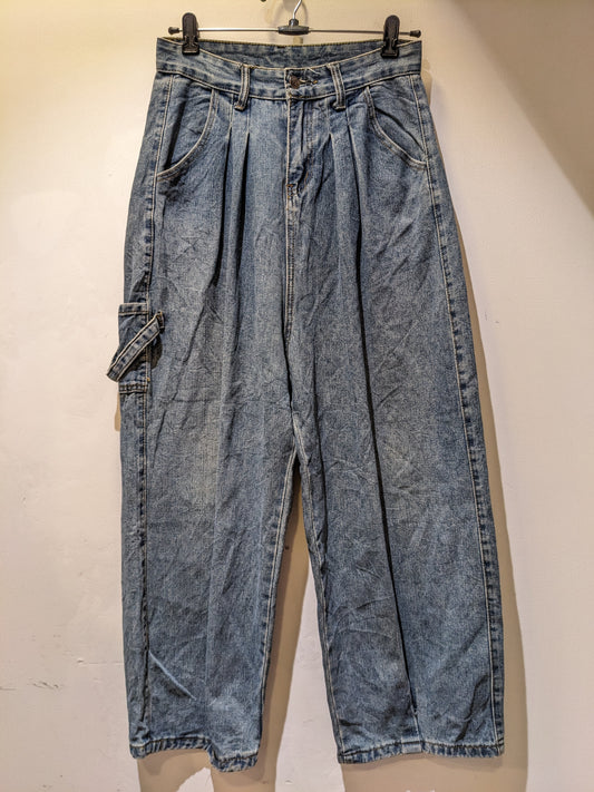 Dark Blue Baggy Pants