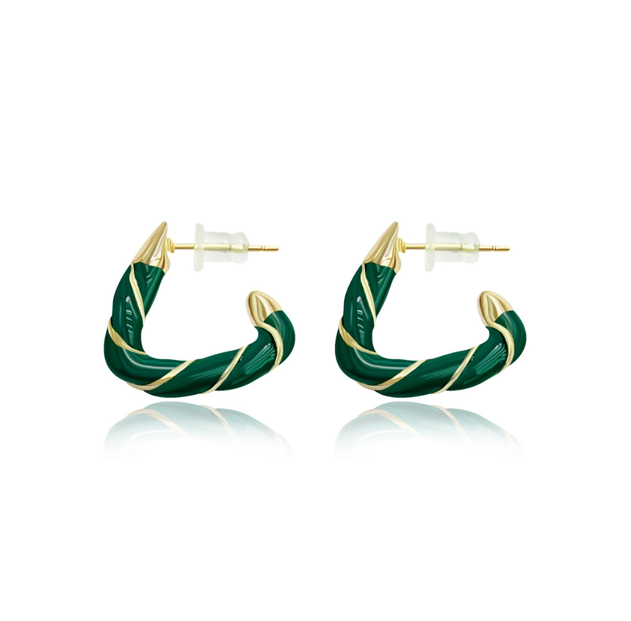 Gold/Triangle Earrings