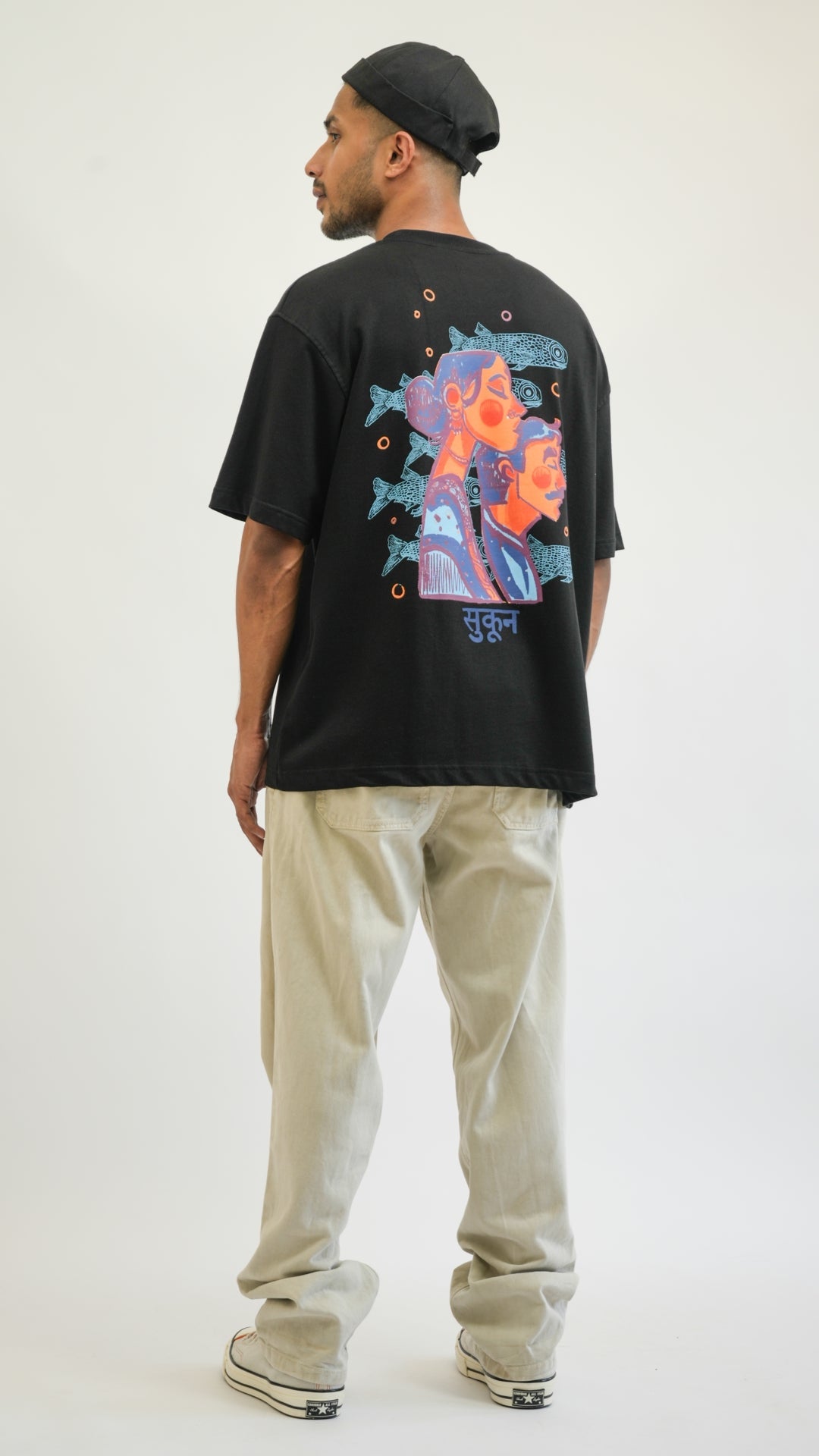 Folk & Fab Sukoon Noir Tee