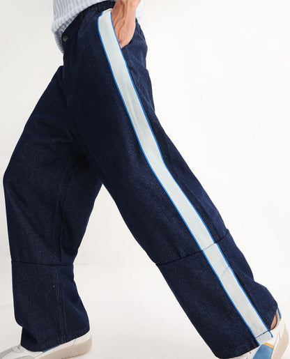 Rare Rabbit Blue Baggy Jeans