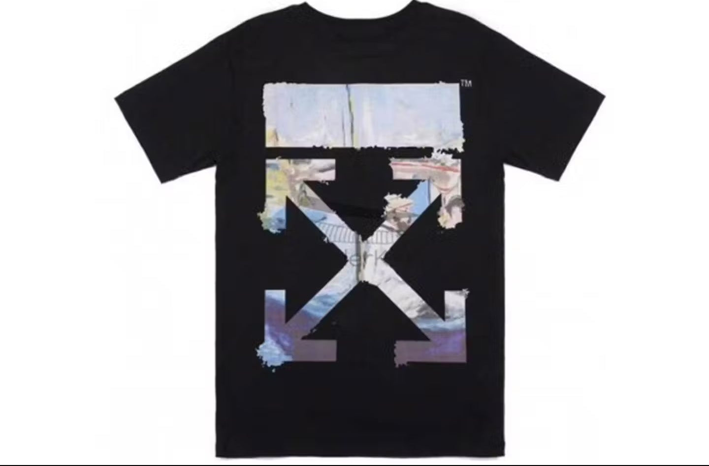 Off White Black Tee