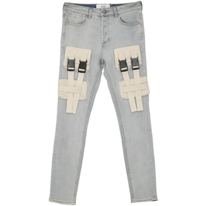 Sixth June Blue Tactical Pocket Jeans