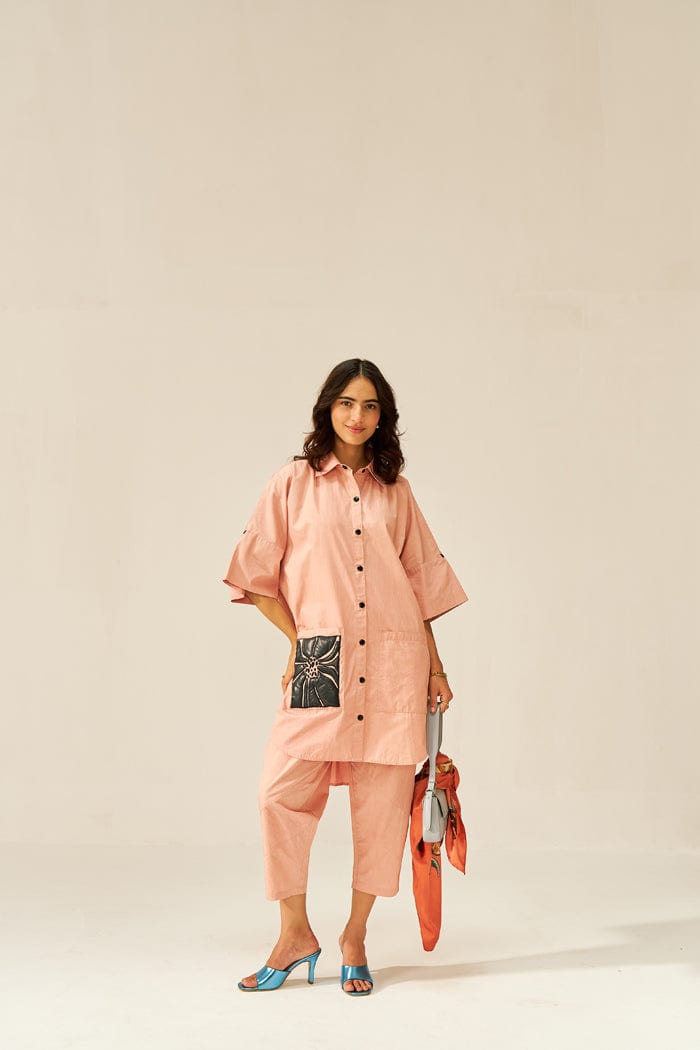 Spacelines Tunic Style Shirt