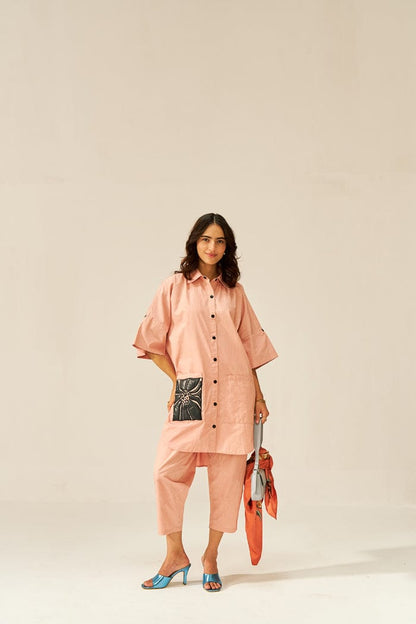 Spacelines Tunic Style Shirt