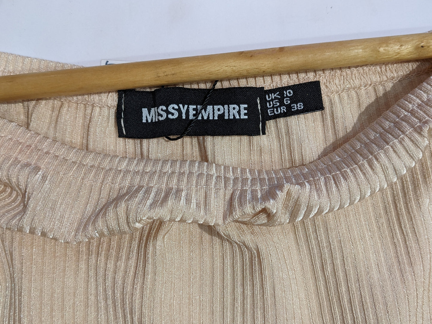 Missyempire Beige Top