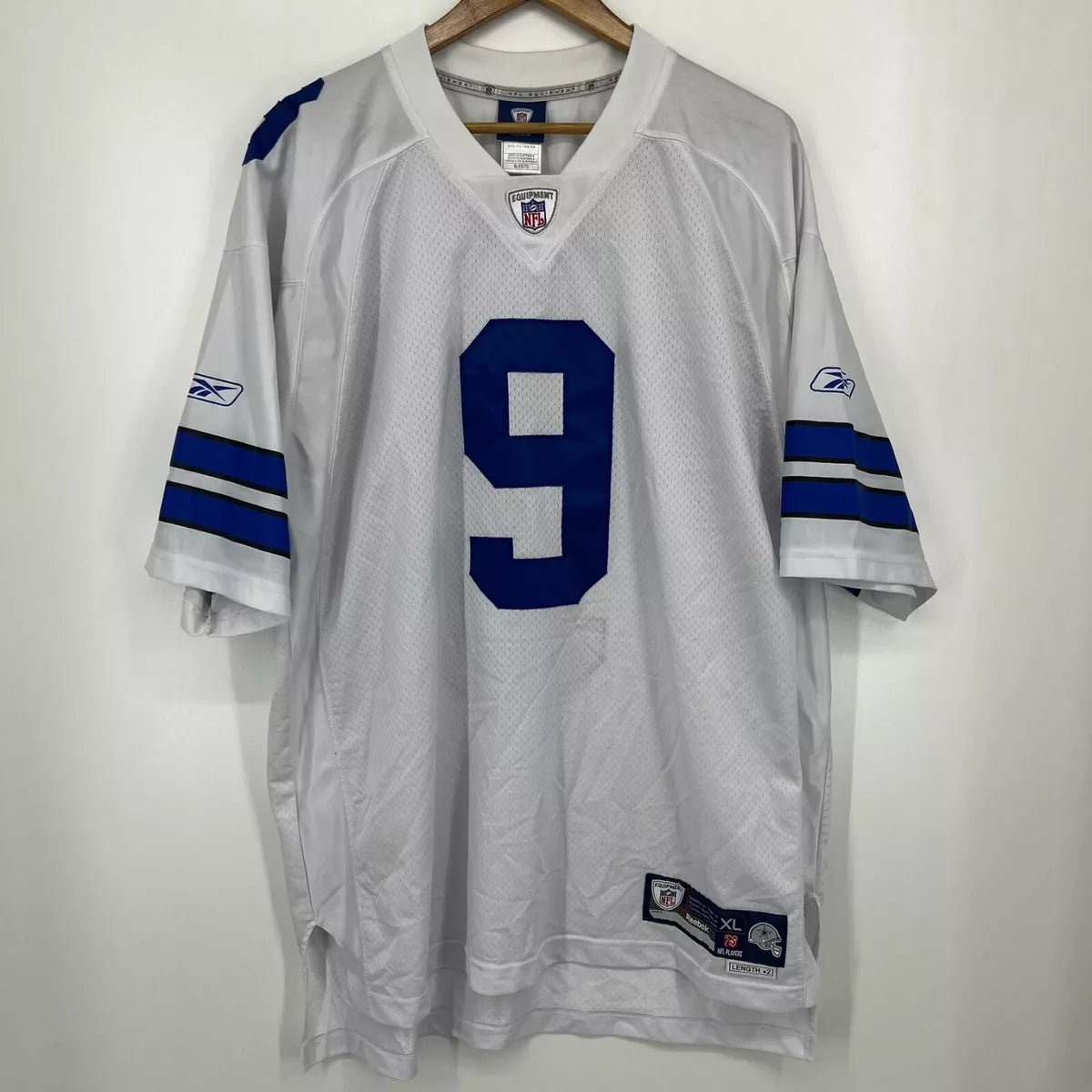 Reebok Football Jersey White Dallas Cowboys #9 Tony Romo NFL Stitched