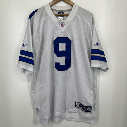 Reebok Football Jersey White Dallas Cowboys #9 Tony Romo NFL Stitched