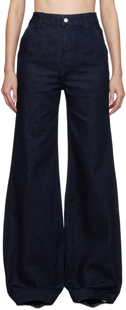 Grlfrnd Blue Denim Baggy Jeans