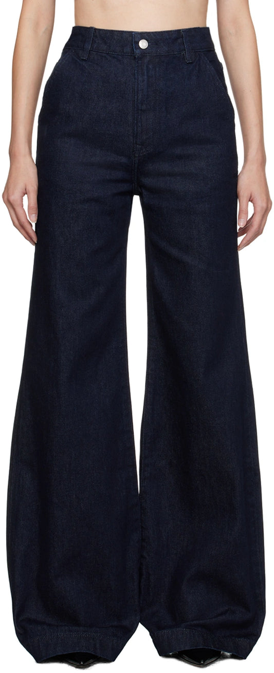 Grlfrnd Blue Denim Baggy Jeans