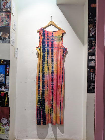 Fashion Nova Tie Dye Maxi Dress