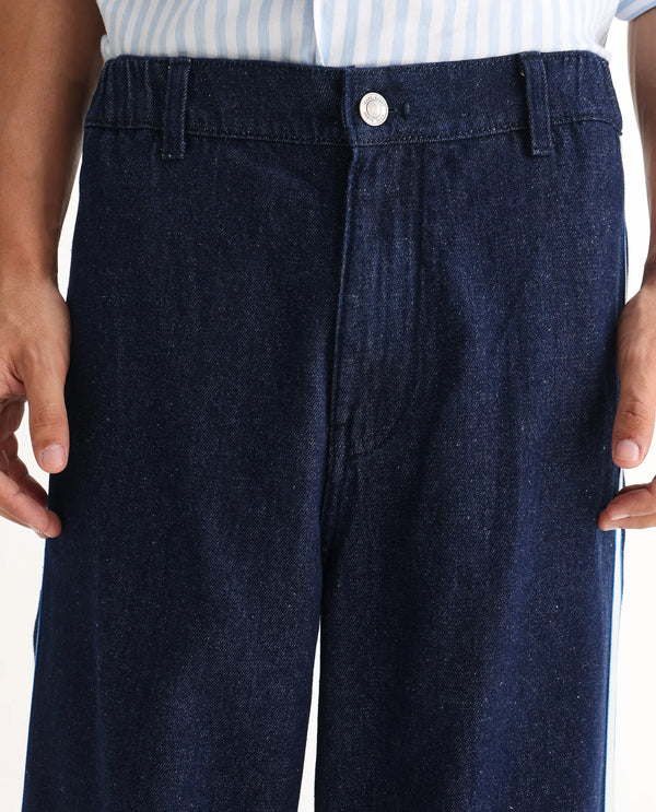 Rare Rabbit Blue Baggy Jeans