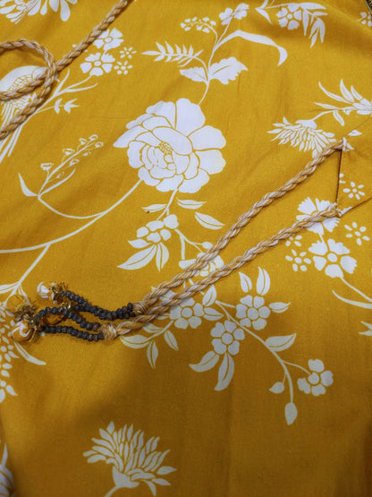 Neh Yellow Floral Dress