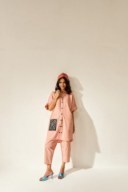 Spacelines Tunic Style Shirt