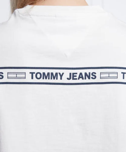 Tommy Jeans White Woman T-shirt