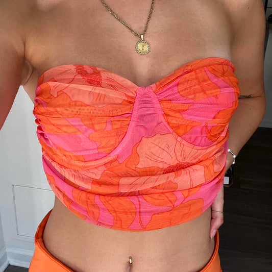 Zara Floral Top