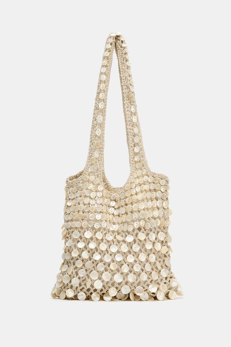 Zara Crochet Tote Bag
