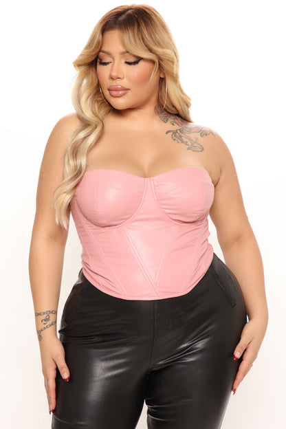 Fashion Nova Beige Corset