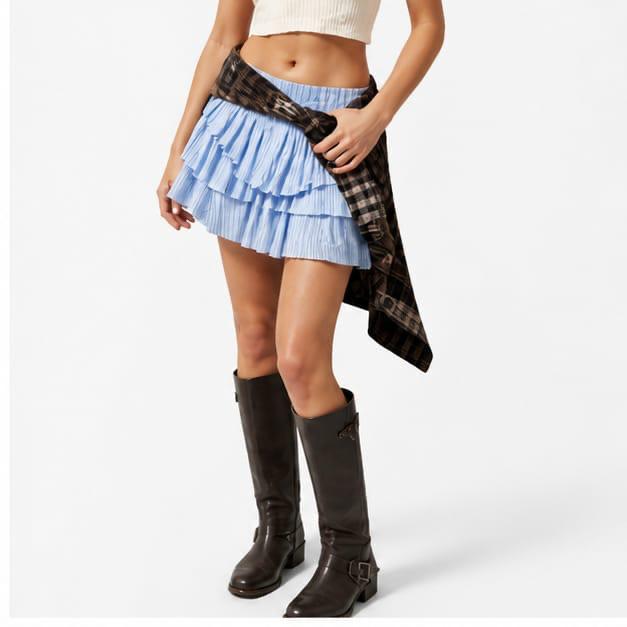 Kolab Upcycled Shirt-Skirt