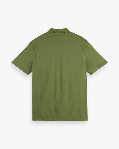 Scotch & Soda Green Polo Tee