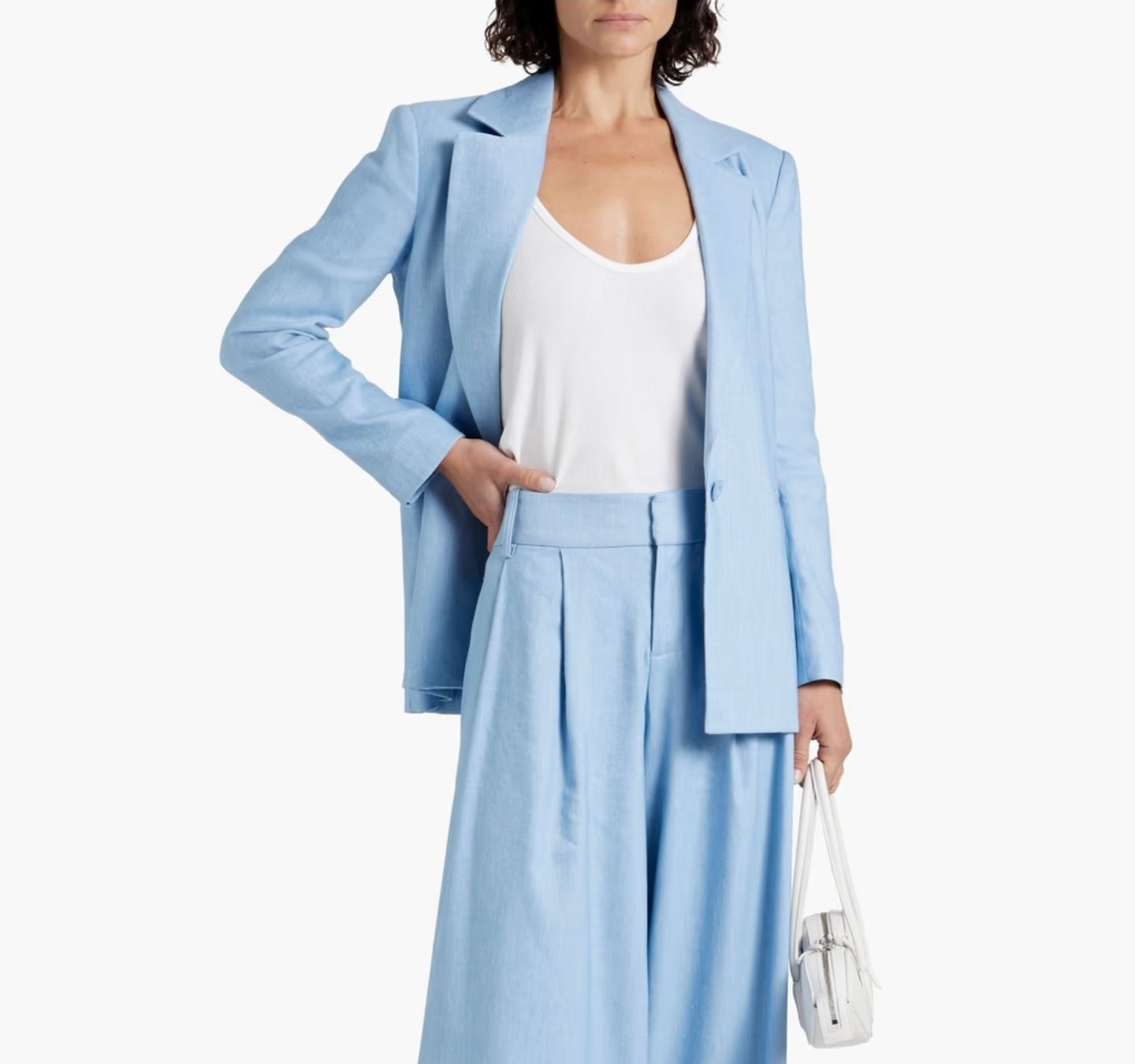 Alice + Olivia Blue Blazer