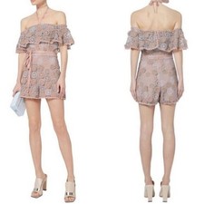 Alexis Lace Pattern Romper