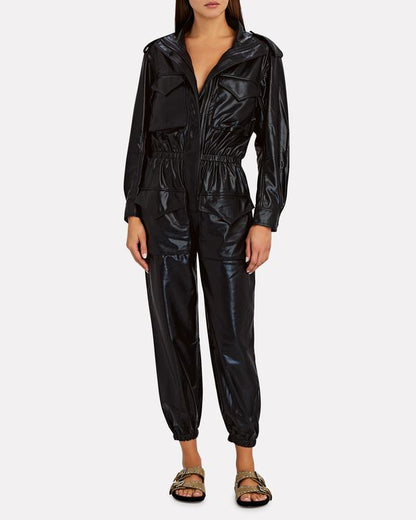 Norma Kamali Black Jumpsuit