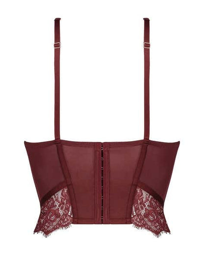 Aaliyah Kashyap’s Closet - Noir Red Lace Corset