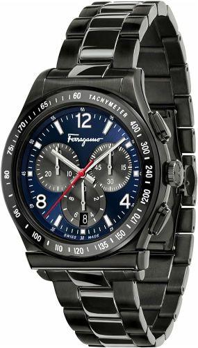 Ferragamo Chronograph Quartz Blue Dial Men's Watch